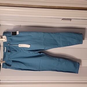 NWT Celebrity Pink Mid-Rise Ankle Skinny   Teal Size 18